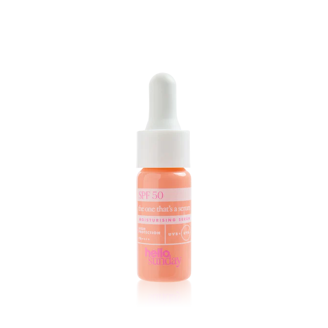 HELLO SUNDAY THE ONE THAT'S A MINI SERUM FACE DROPS - SPF 50
