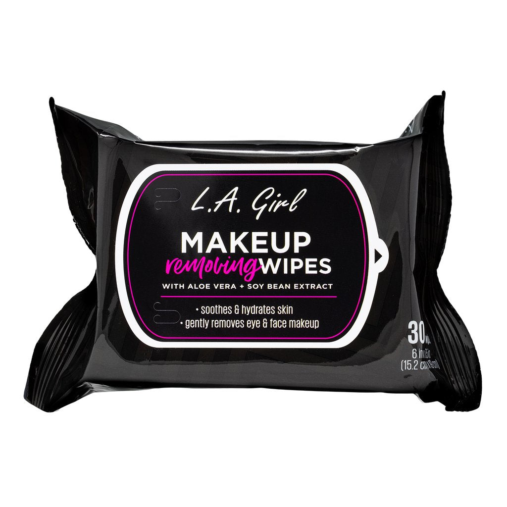 L.A. GIRL COSMETICS MAKEUP REMOVING WIPES